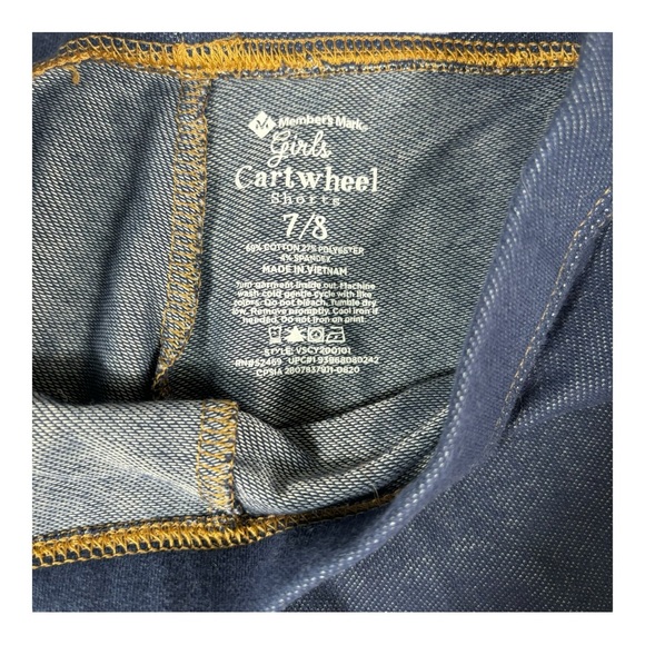 NWOT - Girls - Members Mark - Cartwheel Shorts - 3 Pack - Multi Color - 7/8 - Picture 6 of 10